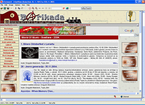 Arhiva svih novosti iz 2004. godine